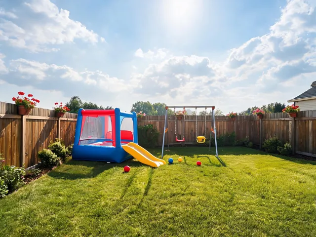 Outdoor family play